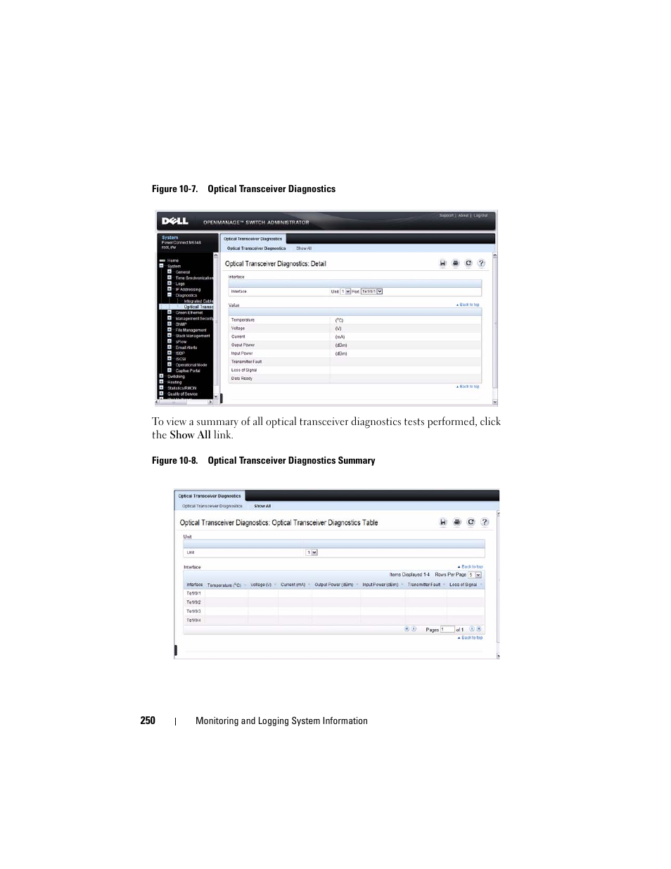 Dell POWEREDGE M1000E User Manual | Page 250 / 1246