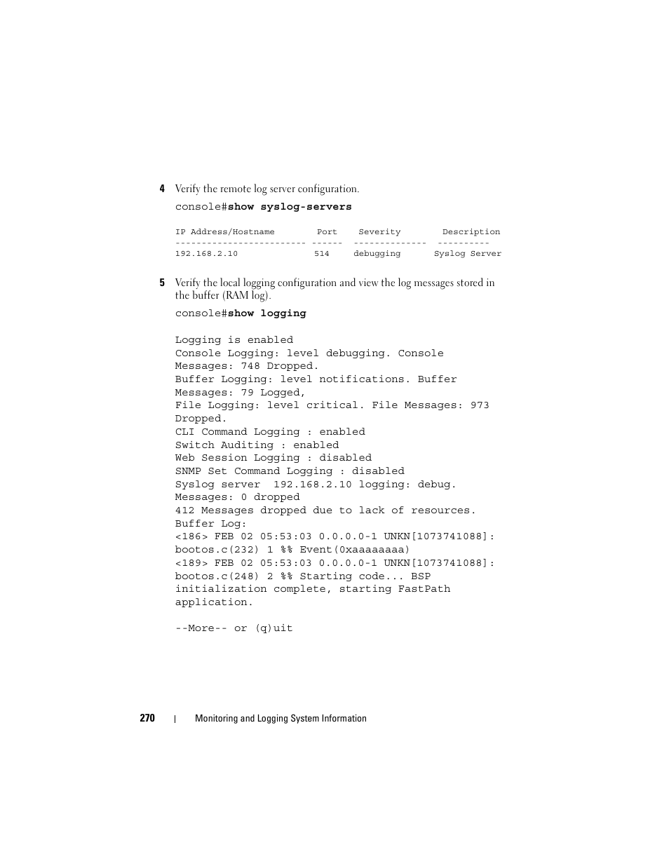 Dell POWEREDGE M1000E User Manual | Page 270 / 1246