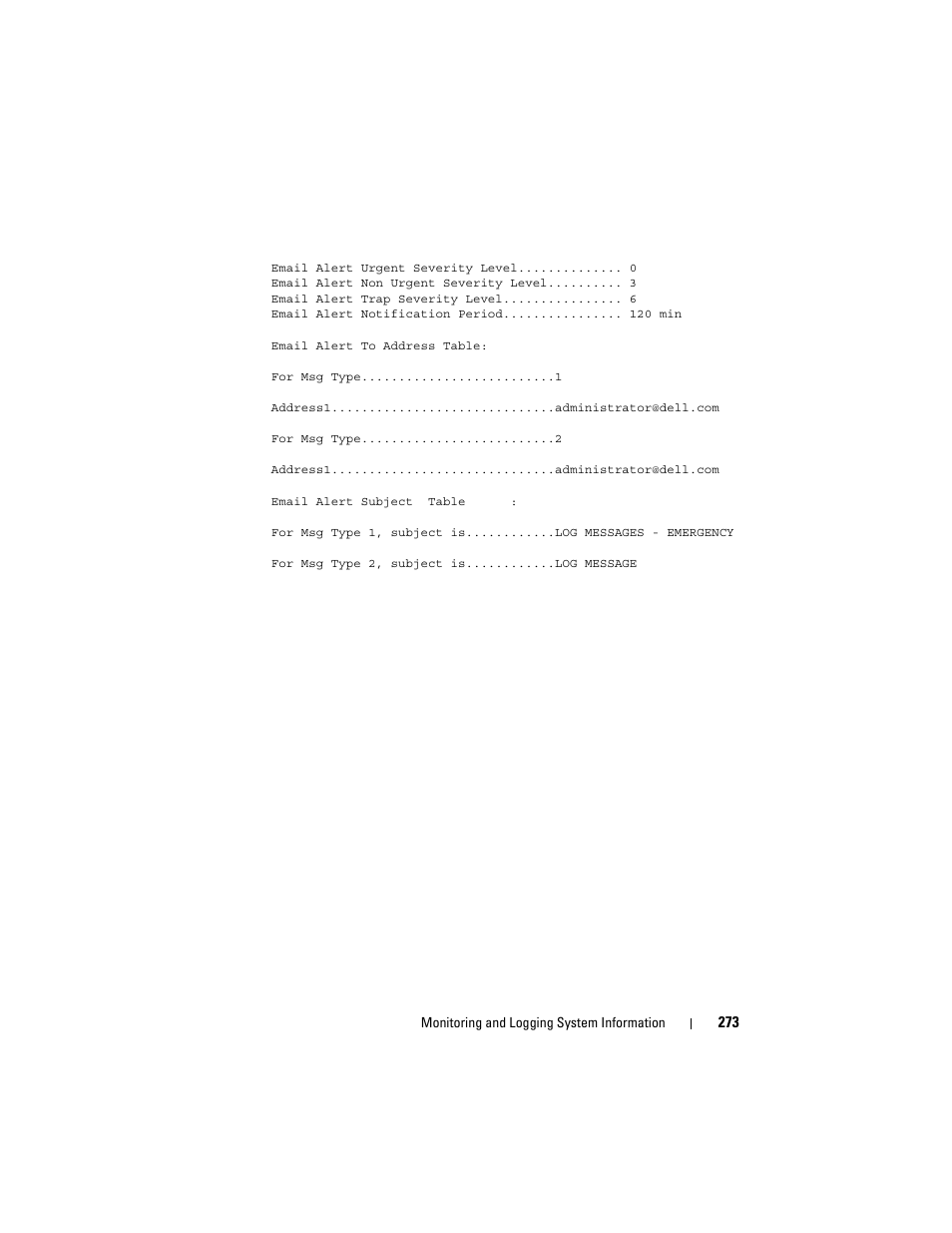 Dell POWEREDGE M1000E User Manual | Page 273 / 1246