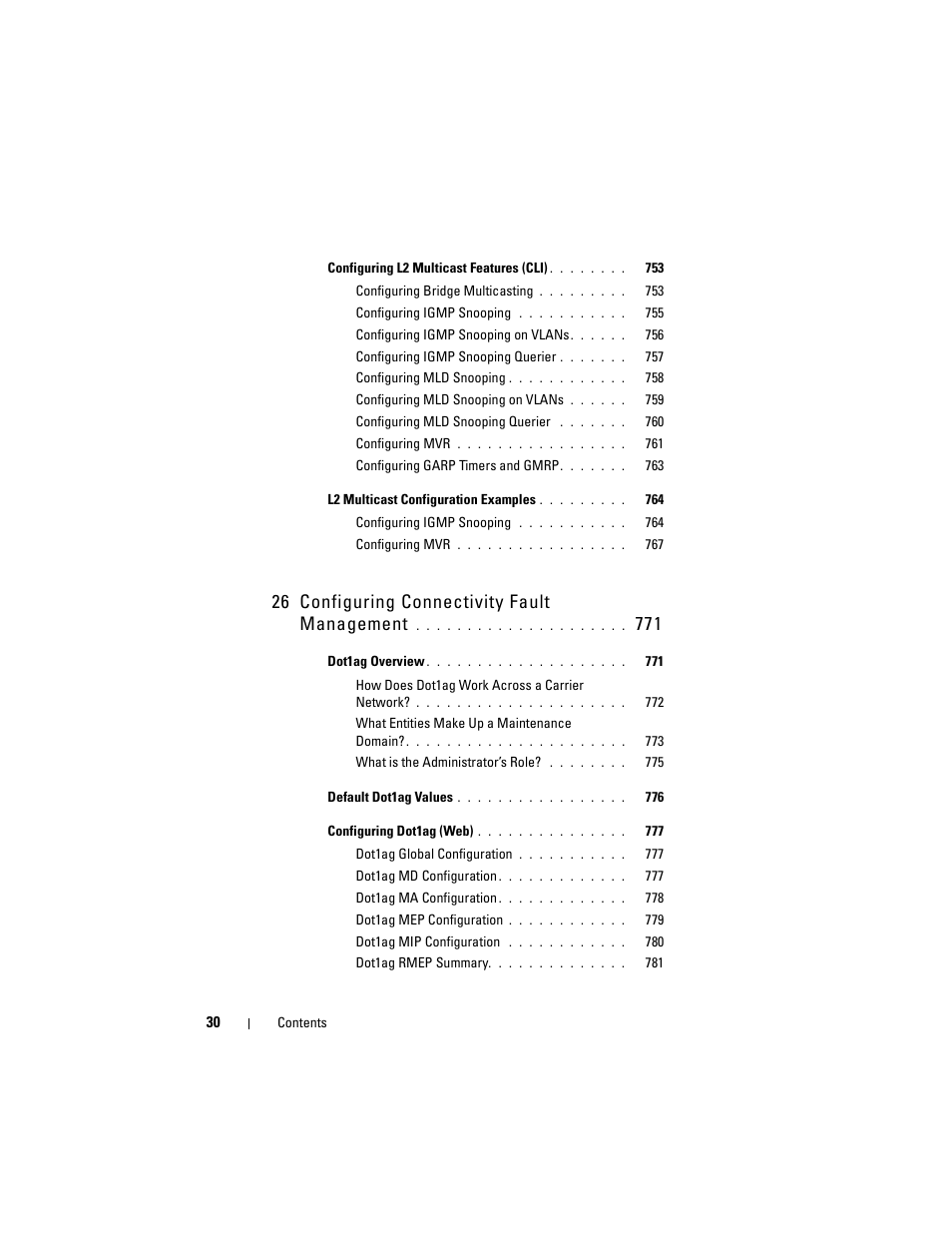 26 configuring connectivity fault management | Dell POWEREDGE M1000E User Manual | Page 30 / 1246