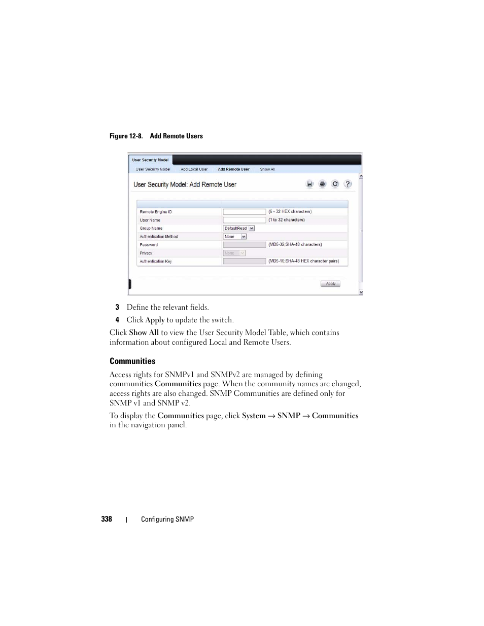 Communities | Dell POWEREDGE M1000E User Manual | Page 338 / 1246