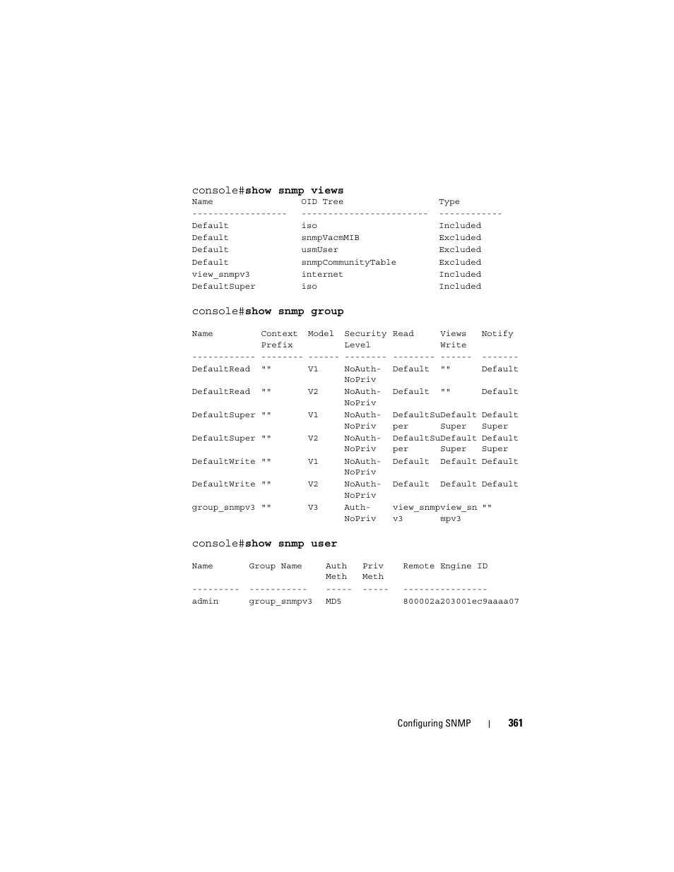Dell POWEREDGE M1000E User Manual | Page 361 / 1246