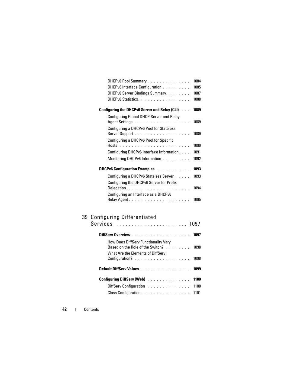 39 configuring differentiated services | Dell POWEREDGE M1000E User Manual | Page 42 / 1246