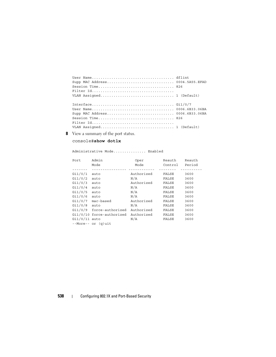 Dell POWEREDGE M1000E User Manual | Page 538 / 1246