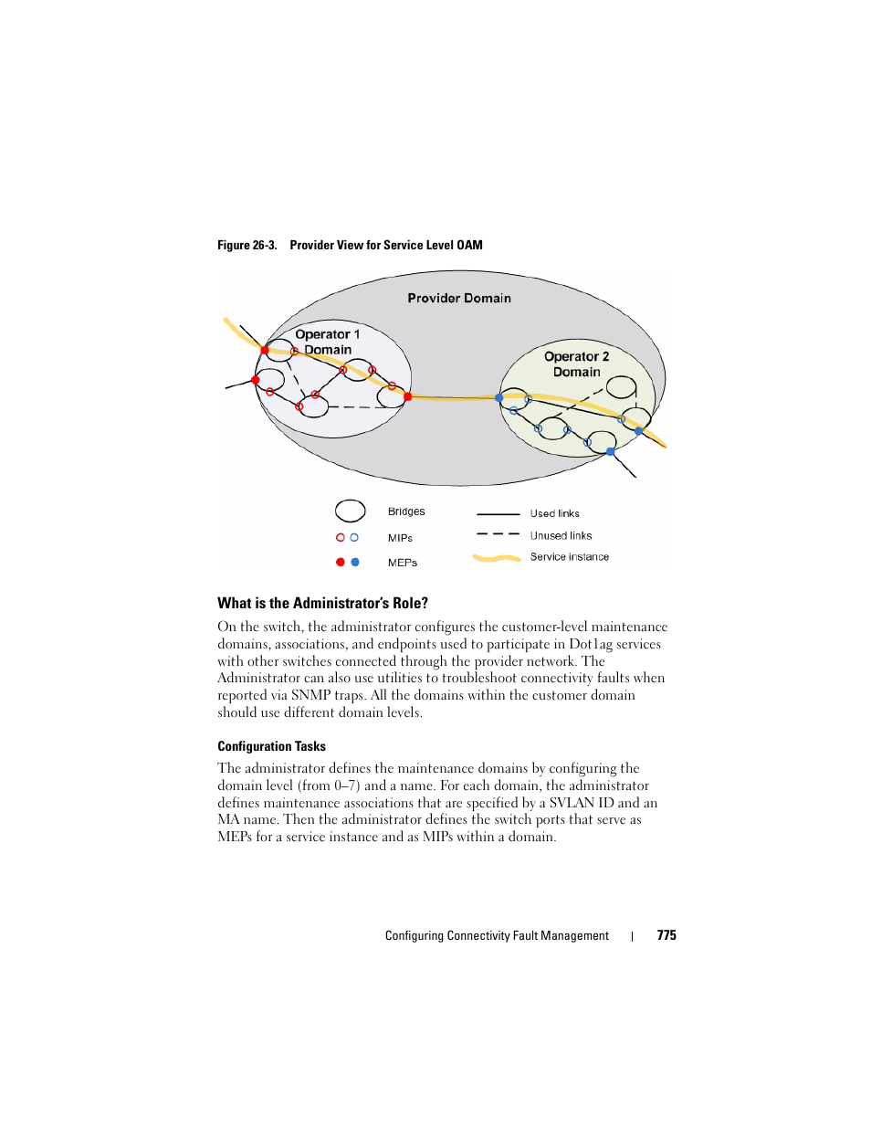 What is the administrator’s role | Dell POWEREDGE M1000E User Manual | Page 775 / 1246