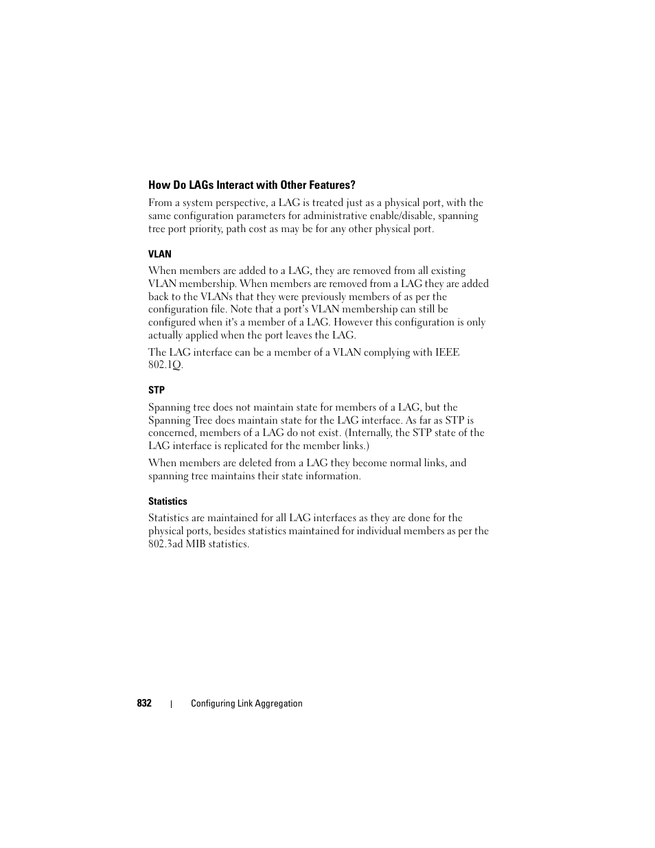 How do lags interact with other features | Dell POWEREDGE M1000E User Manual | Page 832 / 1246