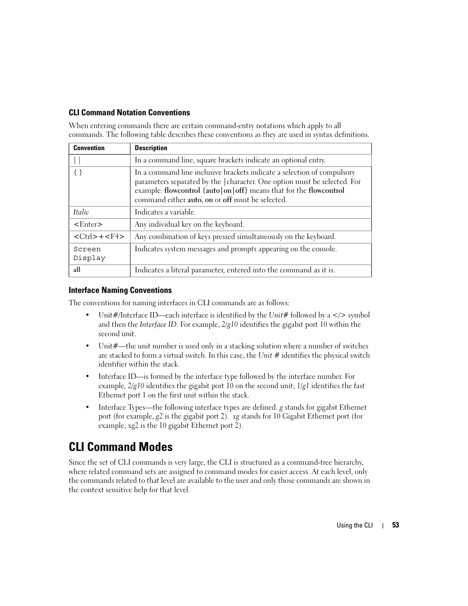 Cli command modes | Dell PowerEdge M605 User Manual | Page 91 / 808