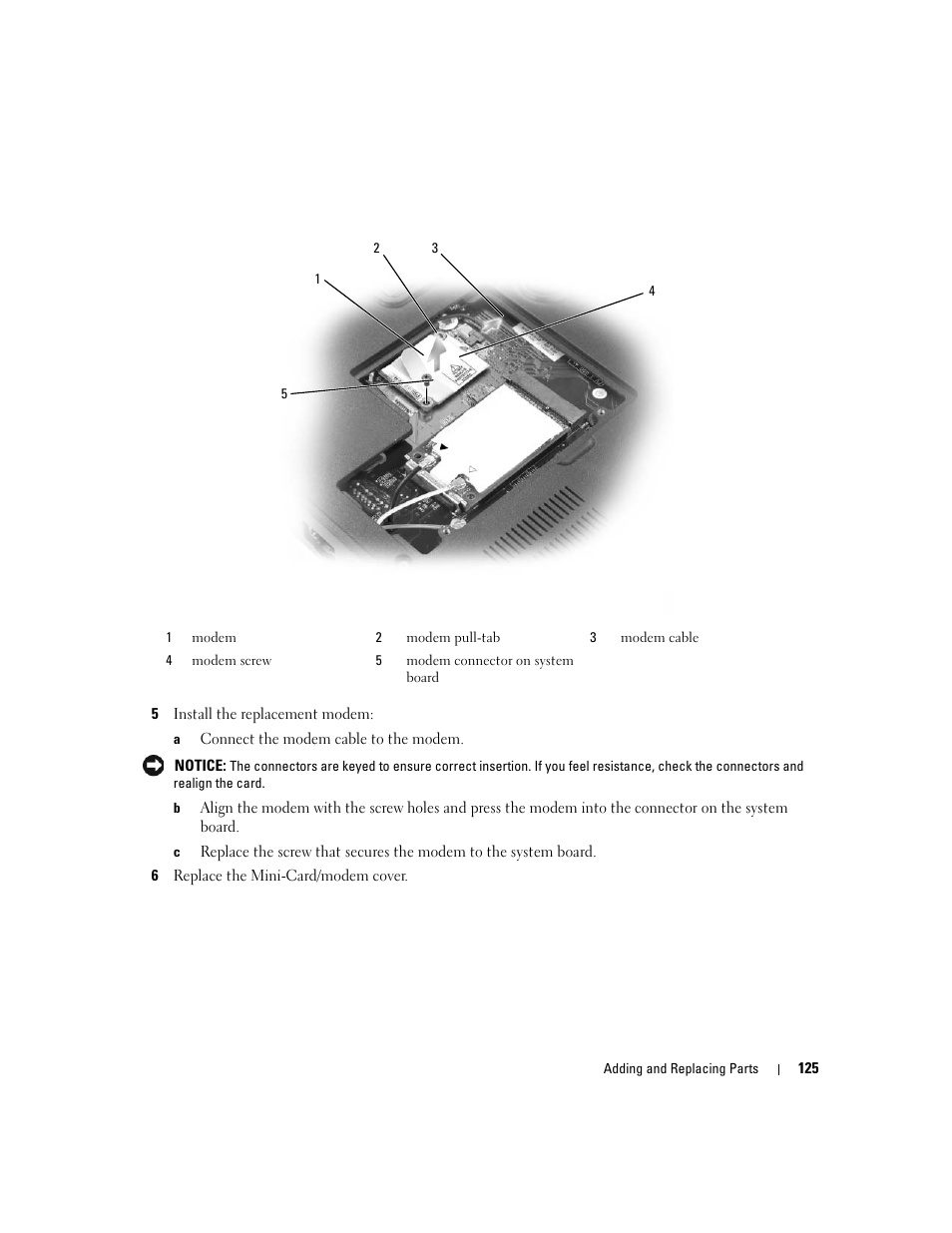 Dell XPS M1710 (MXG061, Early 2006) User Manual | Page 125 / 190