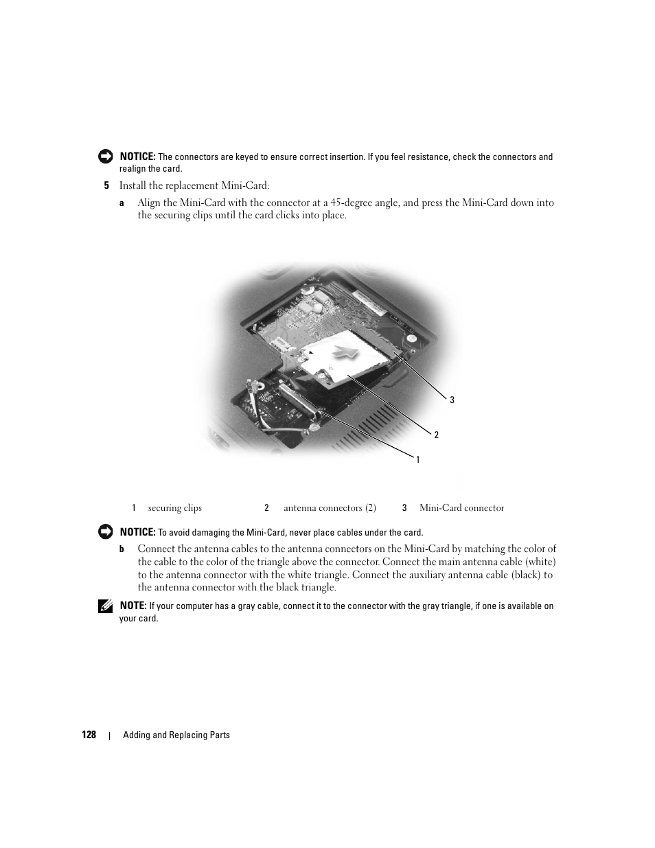 Dell XPS M1710 (MXG061, Early 2006) User Manual | Page 128 / 190