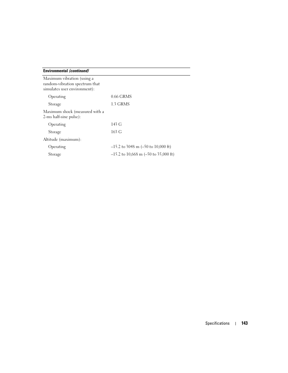 Dell XPS M1710 (MXG061, Early 2006) User Manual | Page 143 / 190