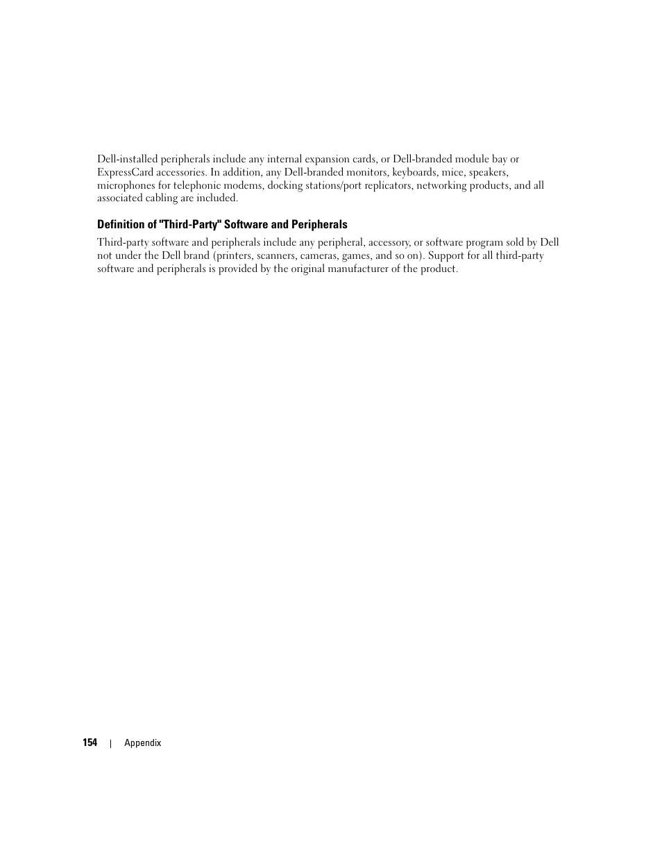 Dell XPS M1710 (MXG061, Early 2006) User Manual | Page 154 / 190