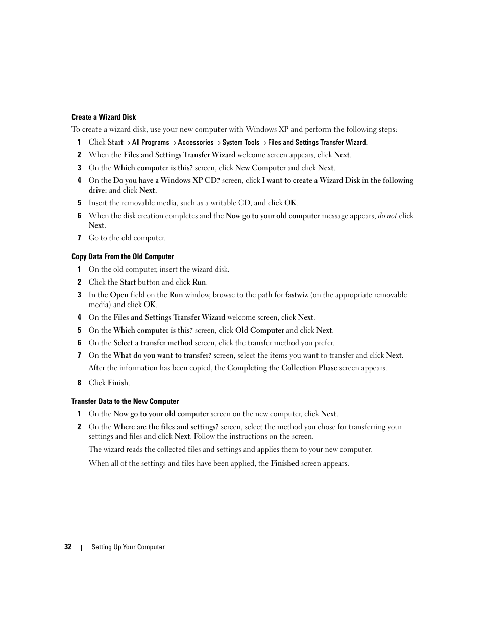 Dell XPS M1710 (MXG061, Early 2006) User Manual | Page 32 / 190