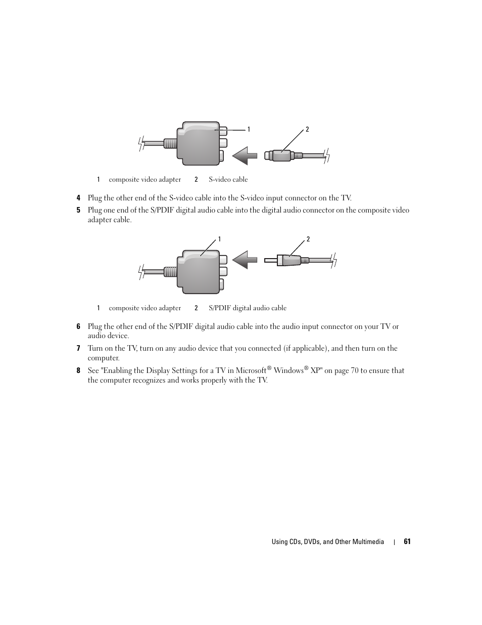 Dell XPS M1710 (MXG061, Early 2006) User Manual | Page 61 / 190
