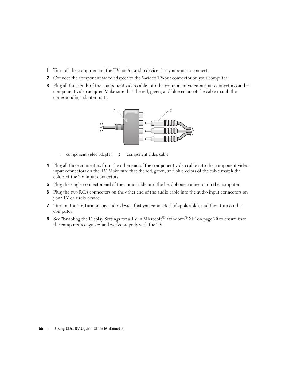 Dell XPS M1710 (MXG061, Early 2006) User Manual | Page 66 / 190