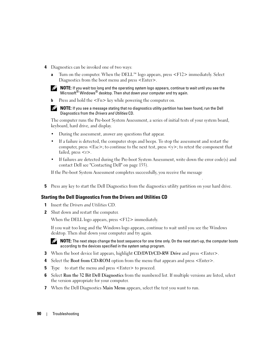 Dell XPS M1710 (MXG061, Early 2006) User Manual | Page 90 / 190