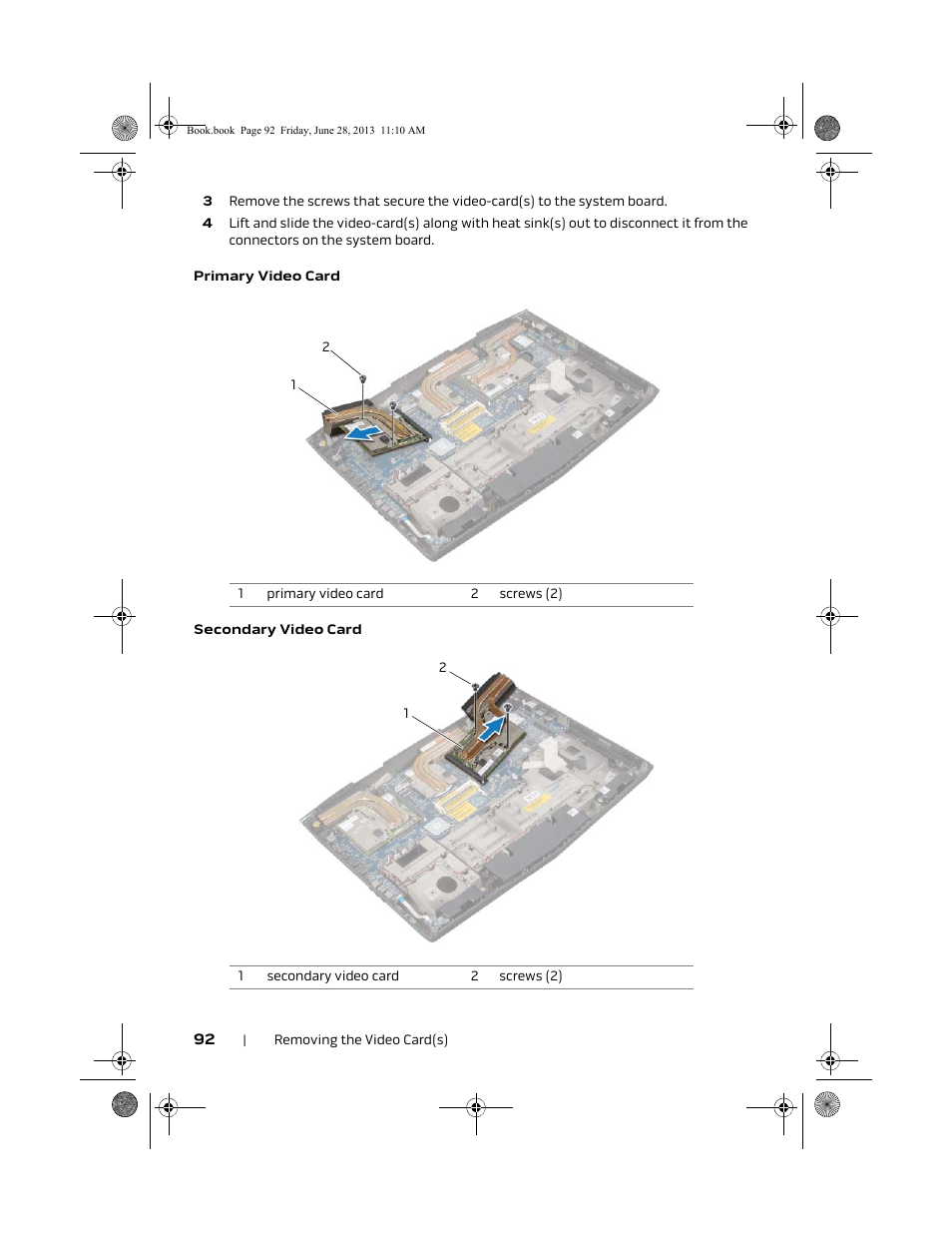 Dell Alienware 18 (Mid 2013) User Manual | Page 92 / 119