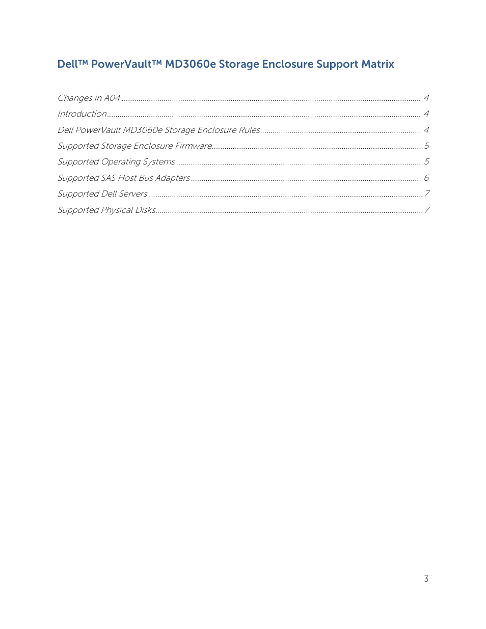 Dell PowerVault MD3060e User Manual | Page 3 / 8