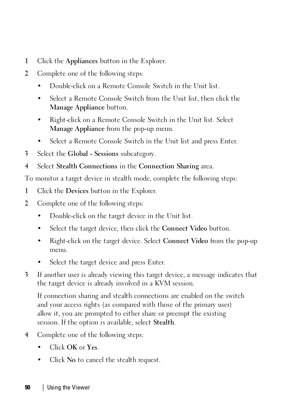 Dell KVM 2161DS User Manual | Page 90 / 112