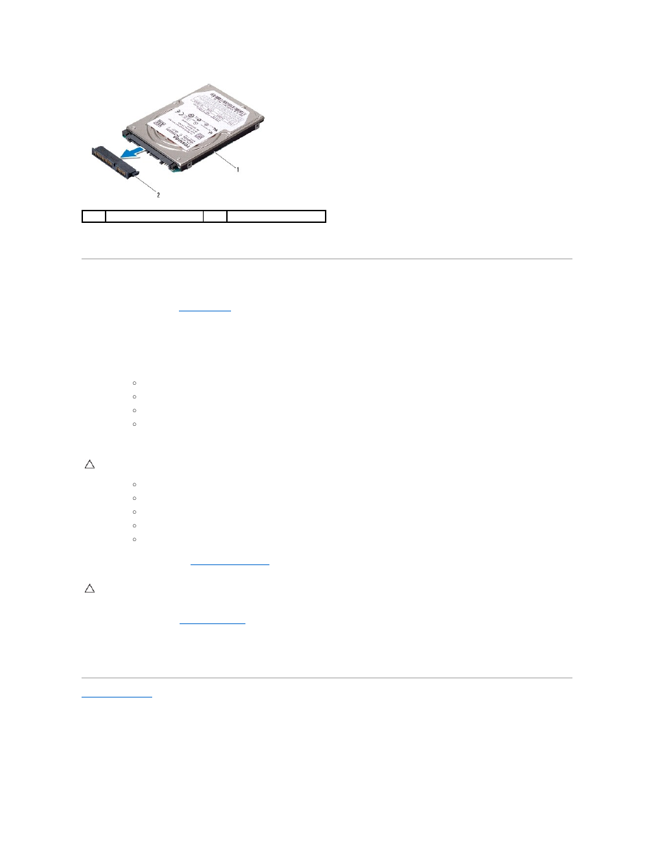 Replacing the hard drive(s) | Dell Studio 1749 (Early 2010) User Manual | Page 32 / 61