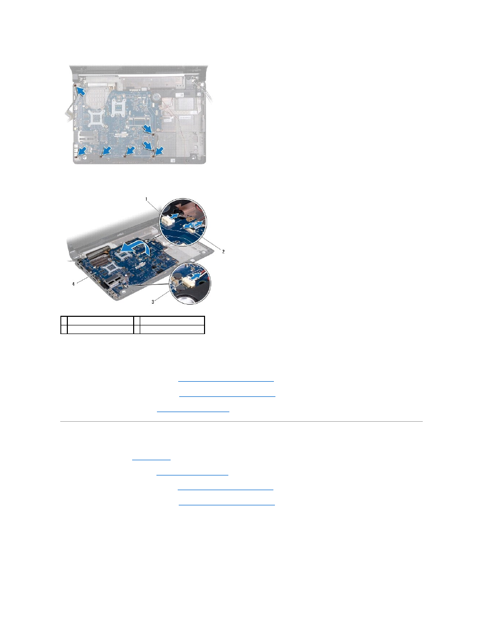 Replacing the system board | Dell Studio 1749 (Early 2010) User Manual | Page 55 / 61