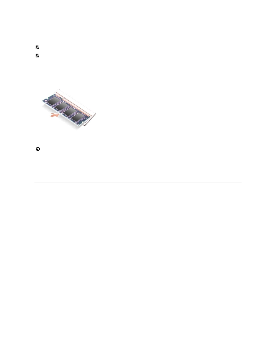 Replacing the memory module(s) | Dell Inspiron 6400 User Manual | Page 30 / 45
