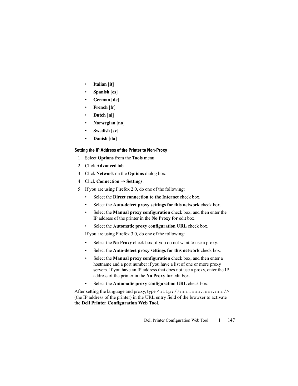 Dell 2150cn/cdn Color Laser Printer User Manual | Page 149 / 495