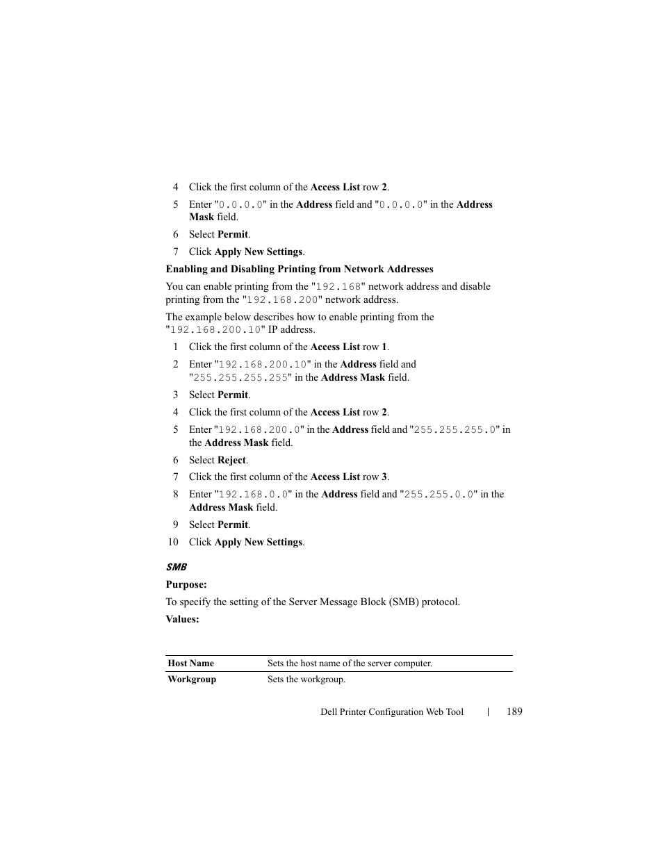 Dell 2150cn/cdn Color Laser Printer User Manual | Page 191 / 495