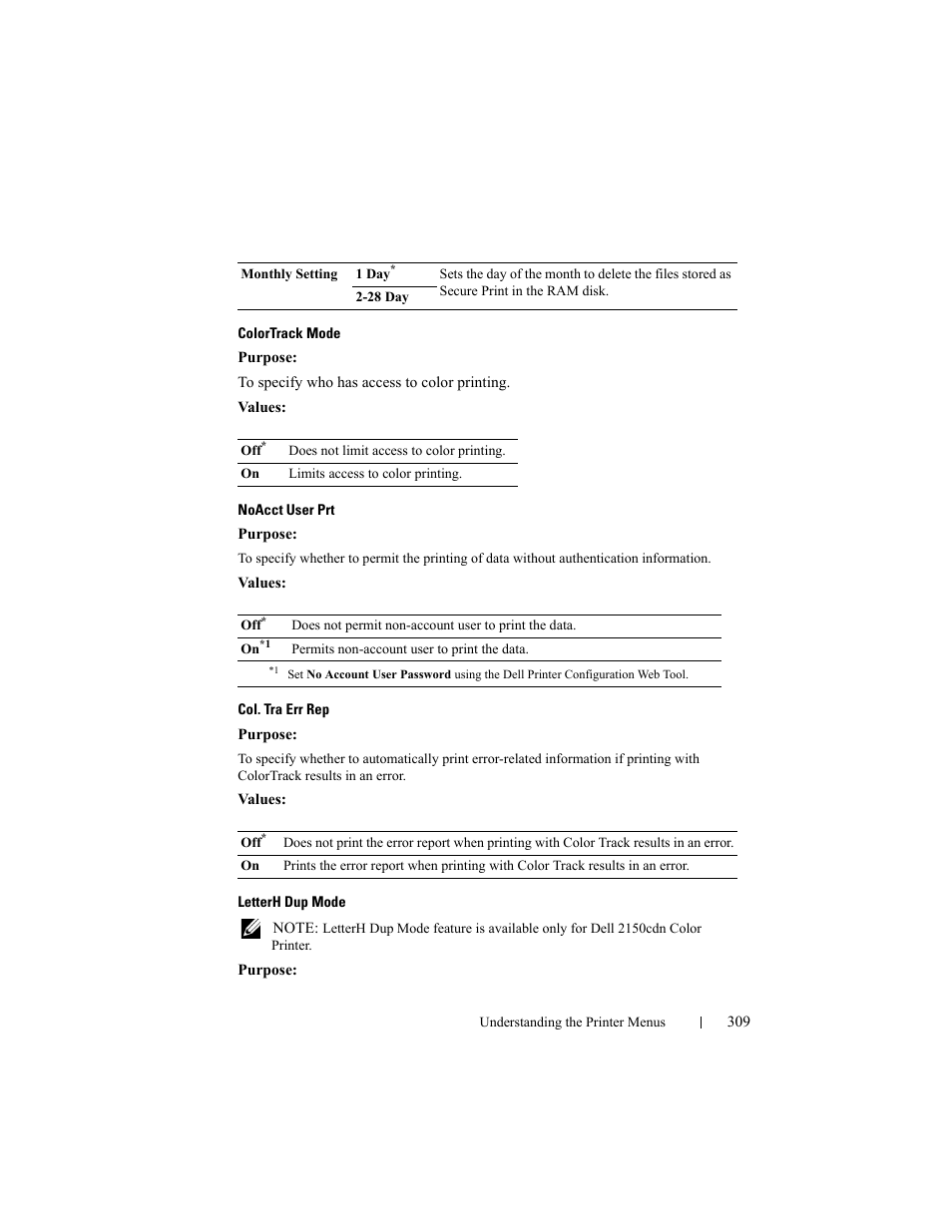 Dell 2150cn/cdn Color Laser Printer User Manual | Page 311 / 495