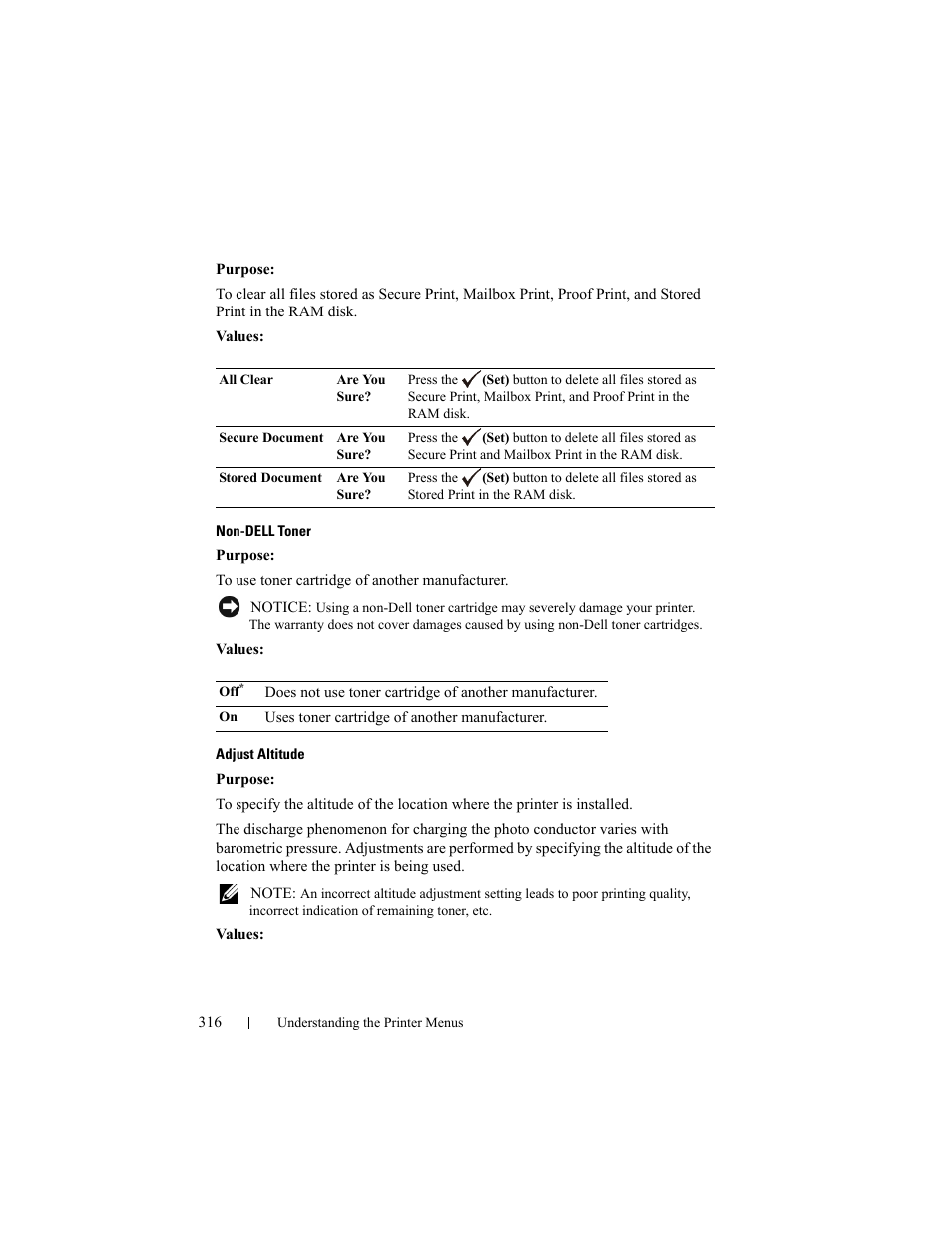Dell 2150cn/cdn Color Laser Printer User Manual | Page 318 / 495