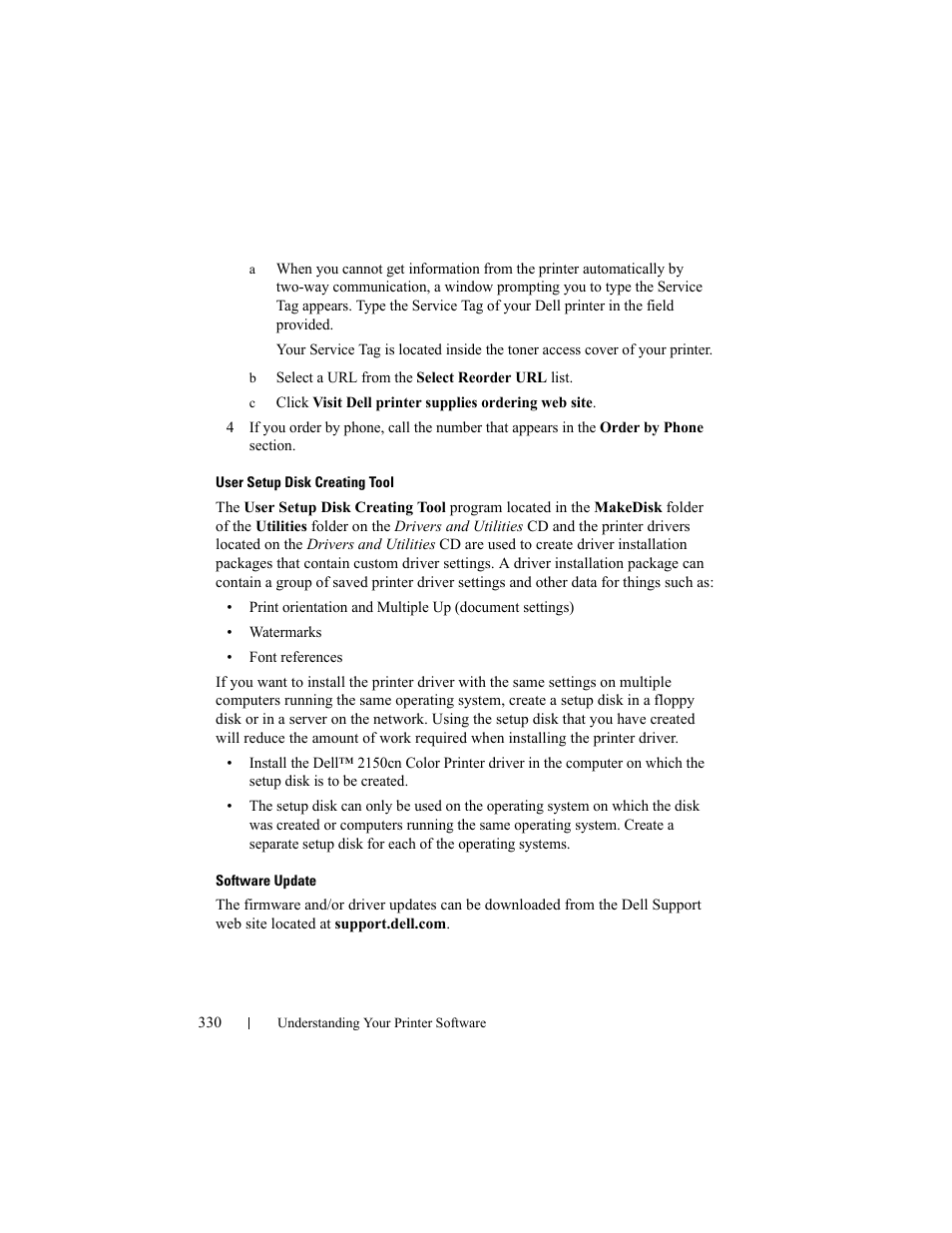 Dell 2150cn/cdn Color Laser Printer User Manual | Page 332 / 495