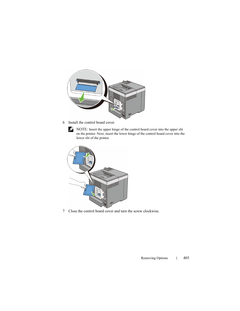 Dell 2150cn/cdn Color Laser Printer User Manual | Page 407 / 495