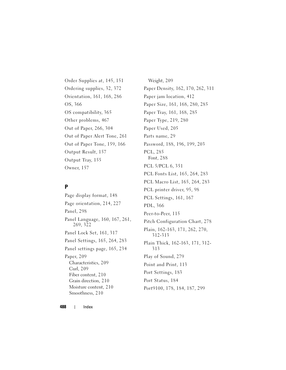 Dell 2150cn/cdn Color Laser Printer User Manual | Page 490 / 495