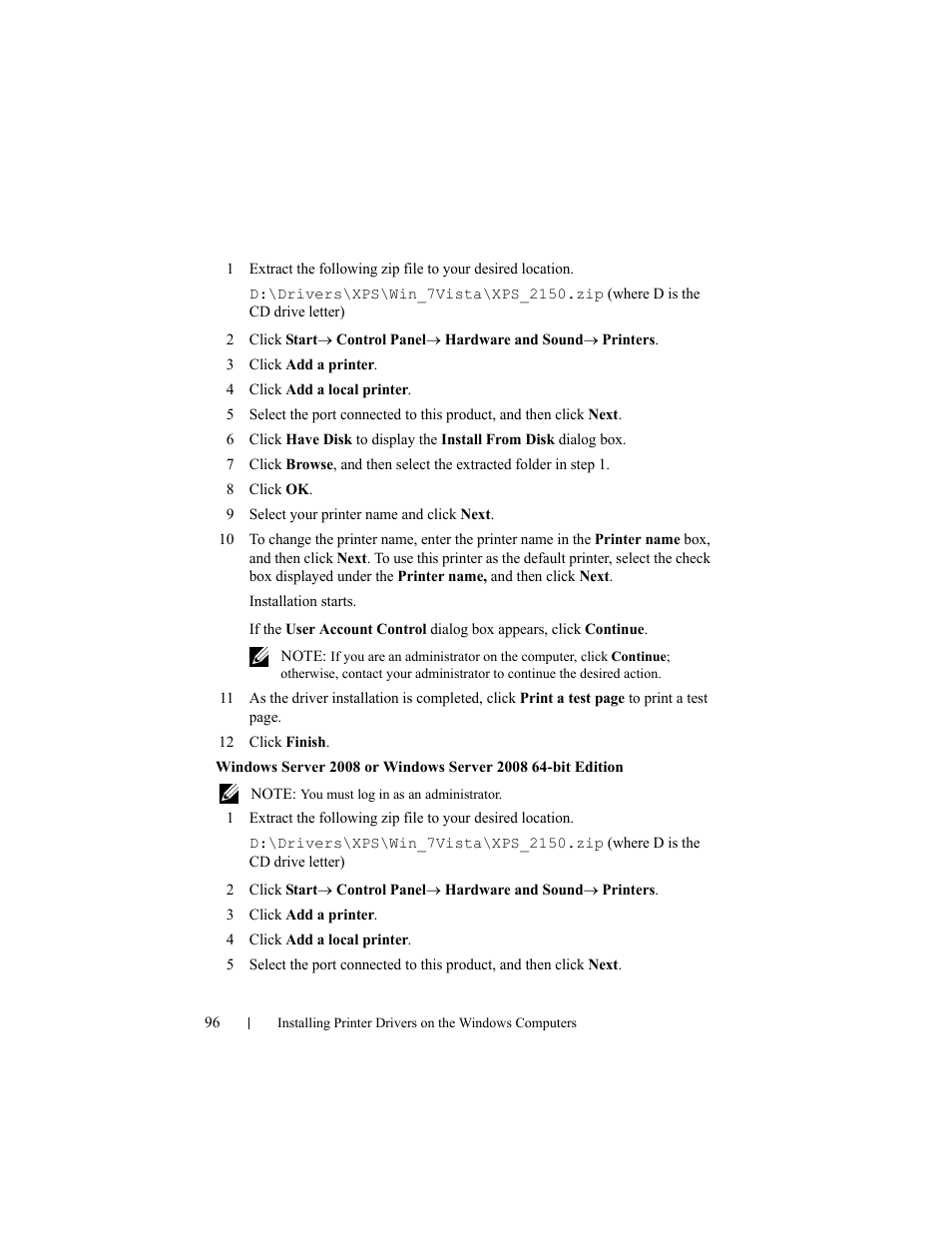 Dell 2150cn/cdn Color Laser Printer User Manual | Page 98 / 495