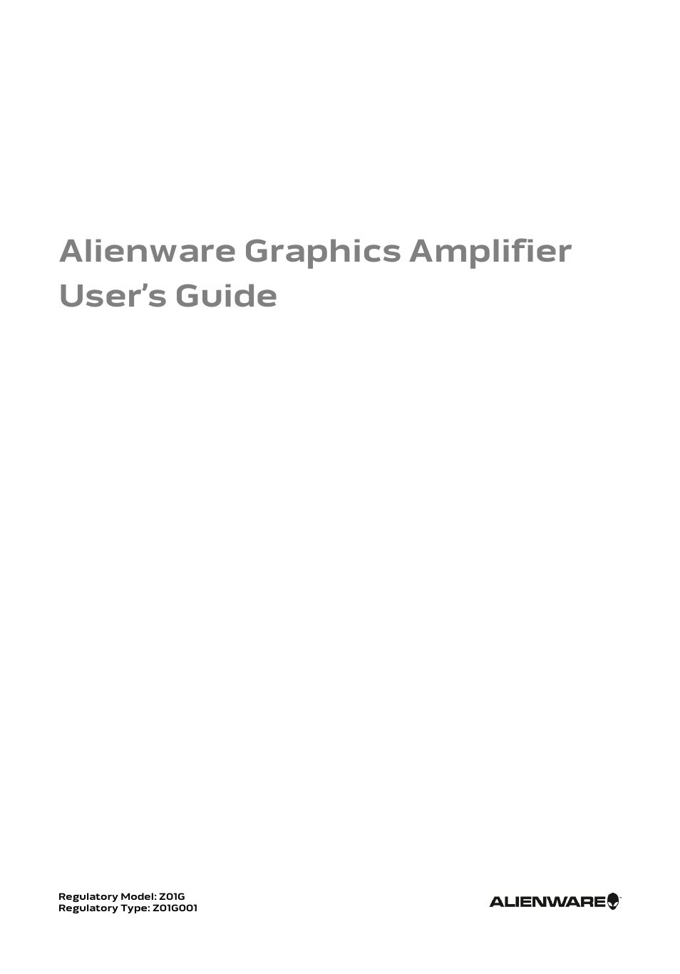 Dell Alienware 15 (Early 2015) User Manual | 36 pages