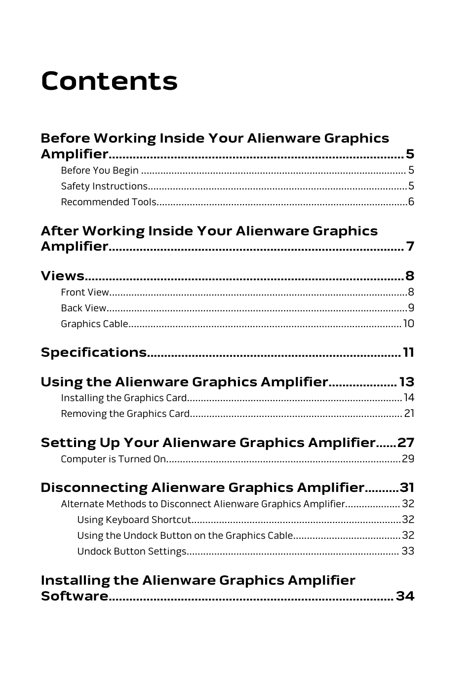 Dell Alienware 15 (Early 2015) User Manual | Page 3 / 36
