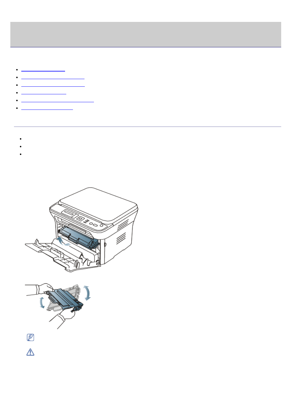 Troubleshooting, Redistributing toner | Dell 1133 Laser Mono Printer User Manual | Page 2 / 88