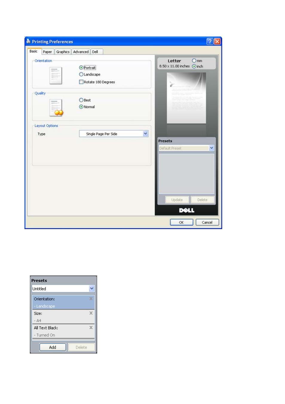 Using a favorite setting | Dell 1133 Laser Mono Printer User Manual | Page 27 / 88