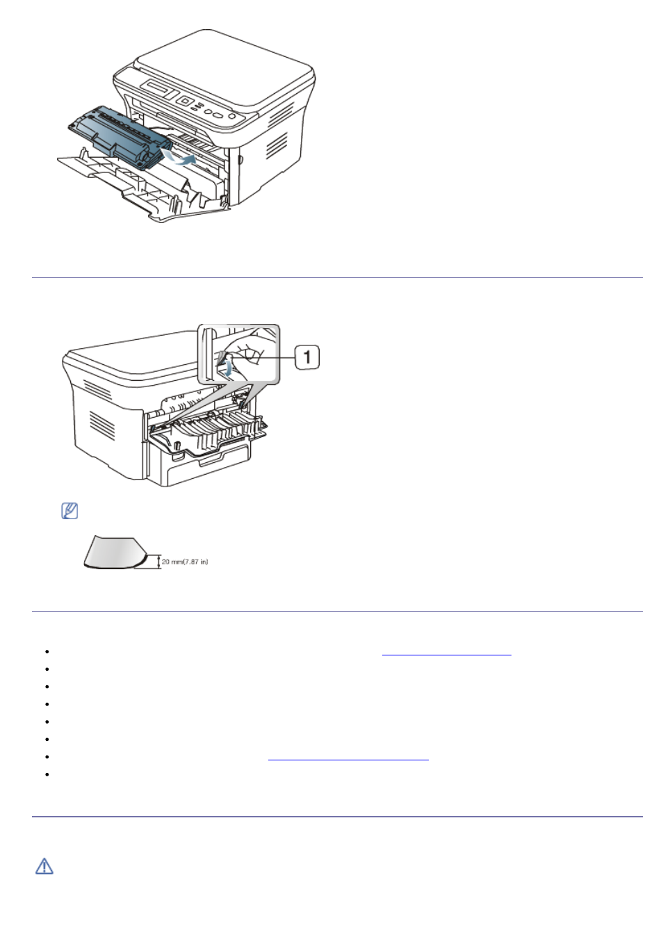 Tips for avoiding paper curls, Tips for avoiding paper jams, Clearing paper jams | Dell 1133 Laser Mono Printer User Manual | Page 3 / 88