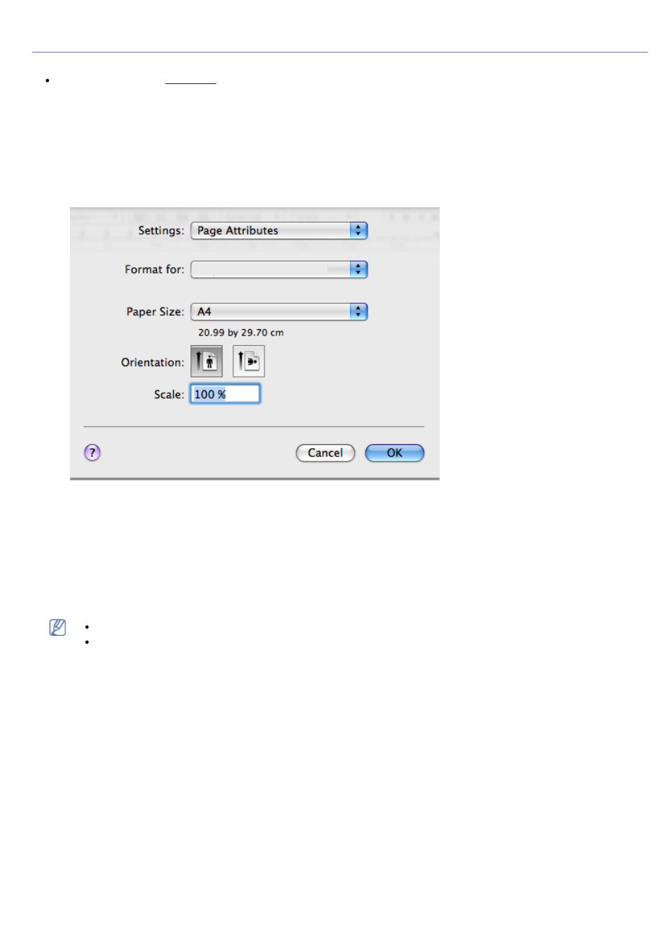 Macintosh printing, Printing a document, Changing printer settings | Dell 1133 Laser Mono Printer User Manual | Page 34 / 88