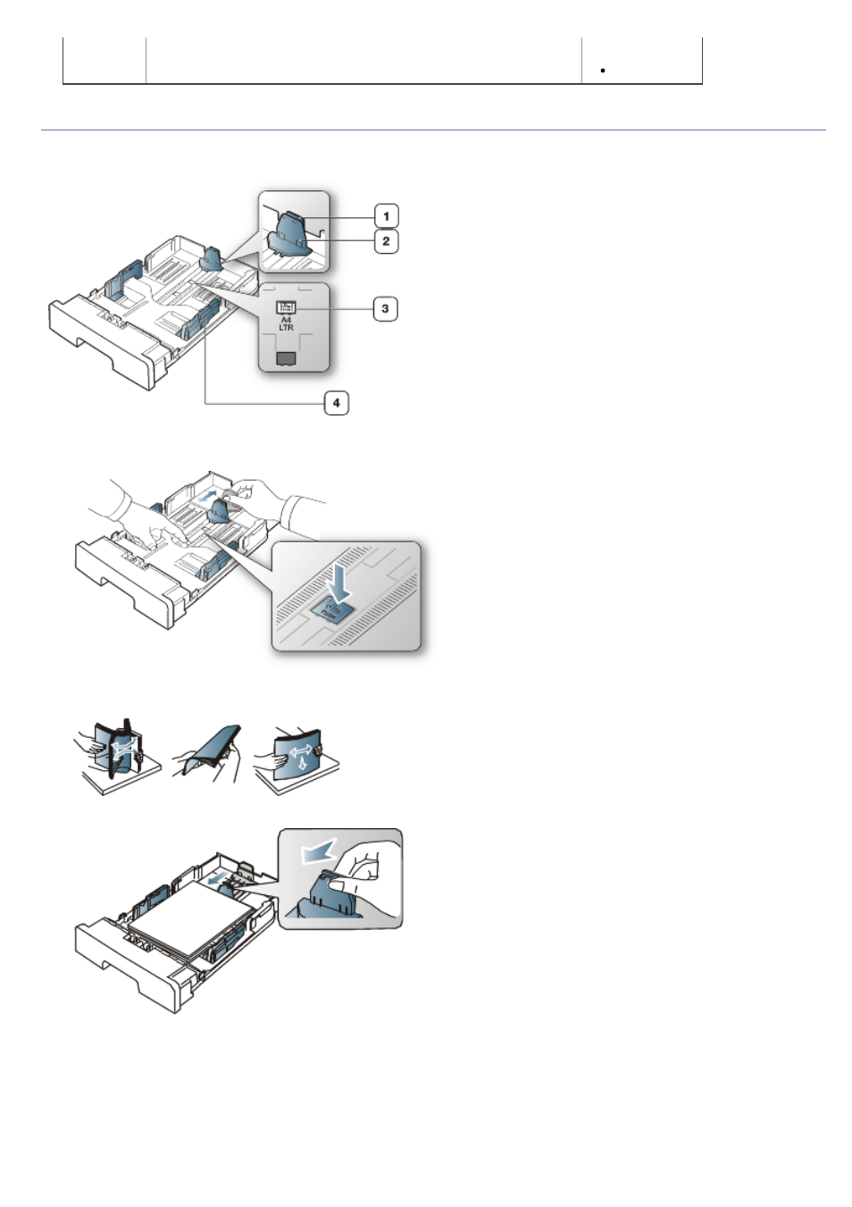 Changing the tray size | Dell 1133 Laser Mono Printer User Manual | Page 40 / 88