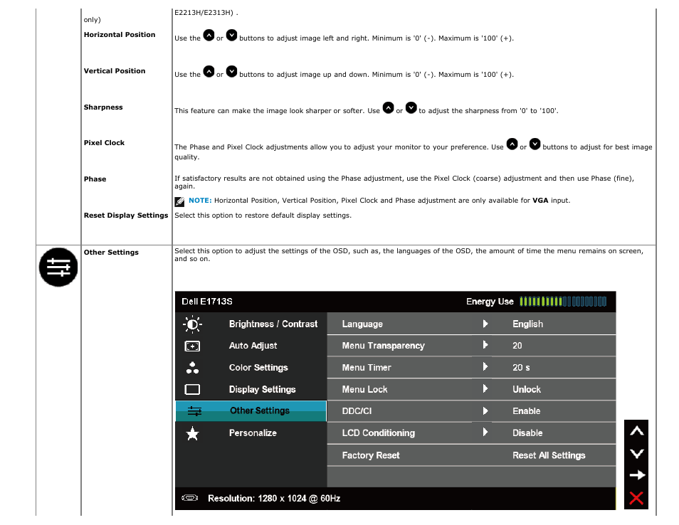 Dell E1713S Monitor User Manual | Page 30 / 51
