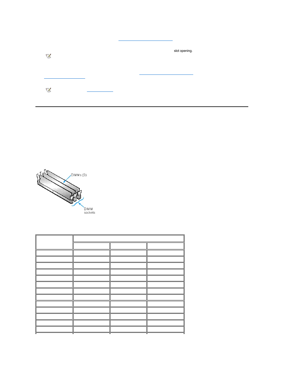 System memory, Adding memory | Dell OptiPlex GX1p User Manual | Page 35 / 68