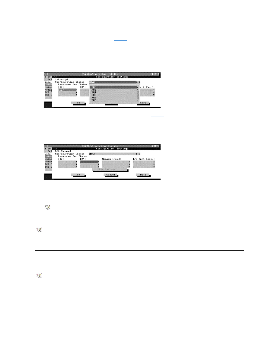 Adding an unlisted card, Adding an, Unlisted card | For detailed instructions, If the card is not listed, see | Dell OptiPlex GX1p User Manual | Page 63 / 68