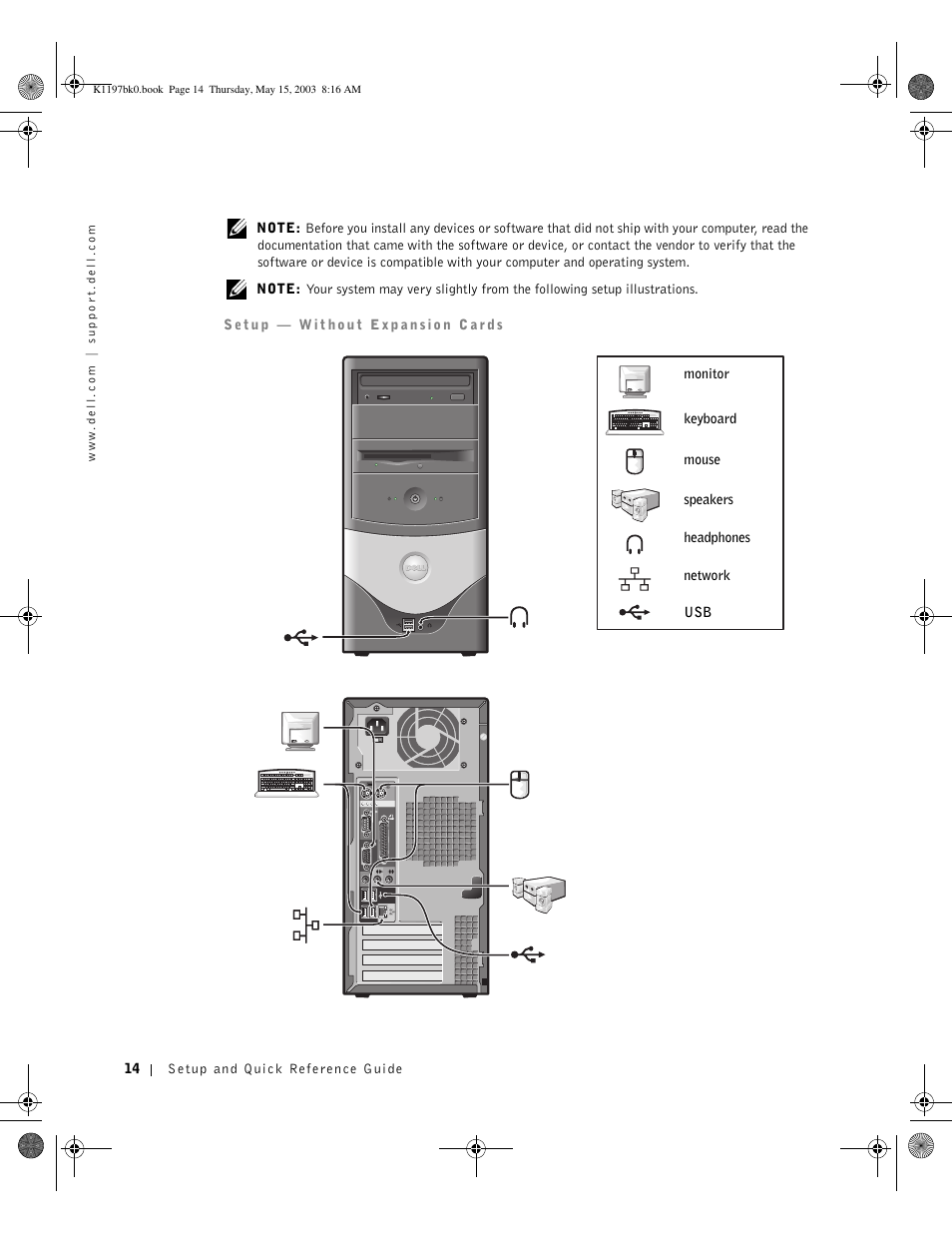 Dell OptiPlex 160L User Manual | Page 16 / 38