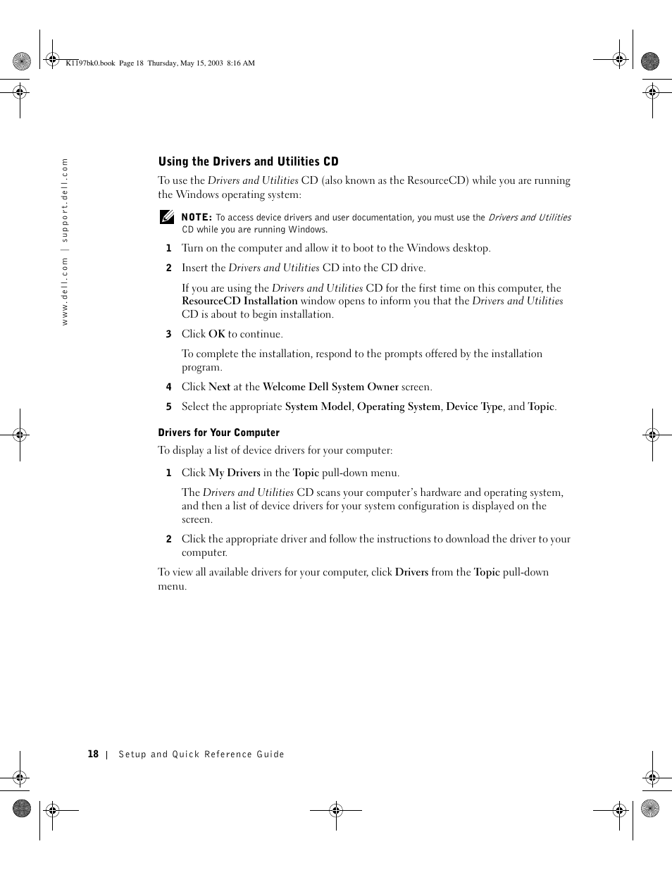 Dell OptiPlex 160L User Manual | Page 20 / 38