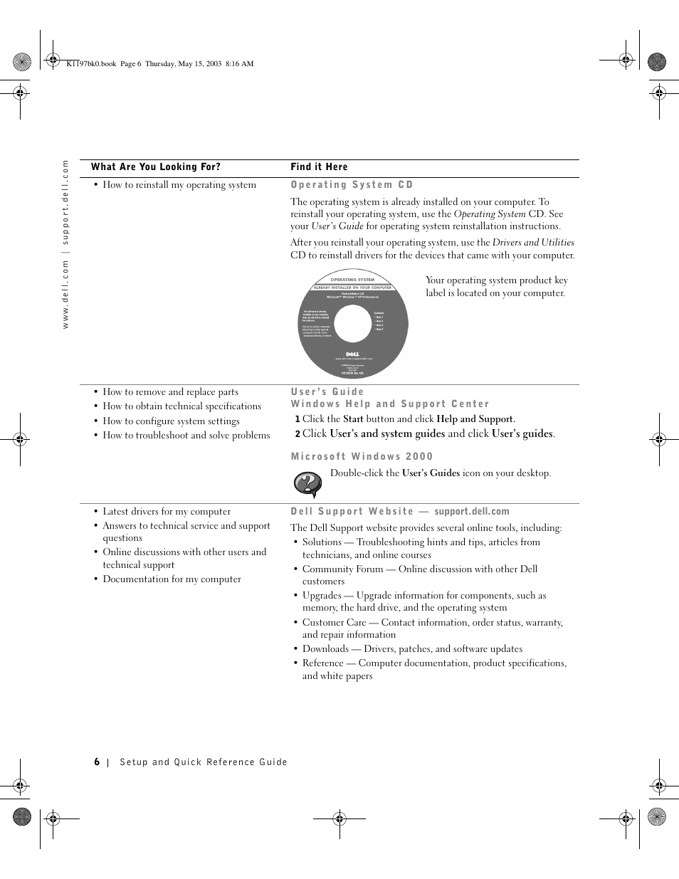 Dell OptiPlex 160L User Manual | Page 8 / 38