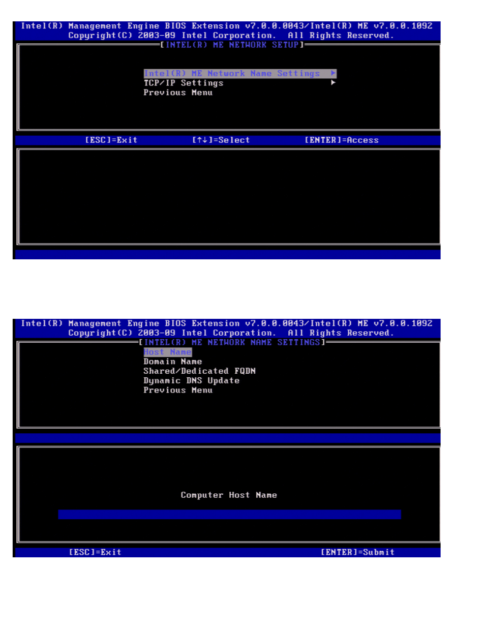 Host name, Domain name | Dell OptiPlex 990 (Early 2011) User Manual | Page 25 / 107