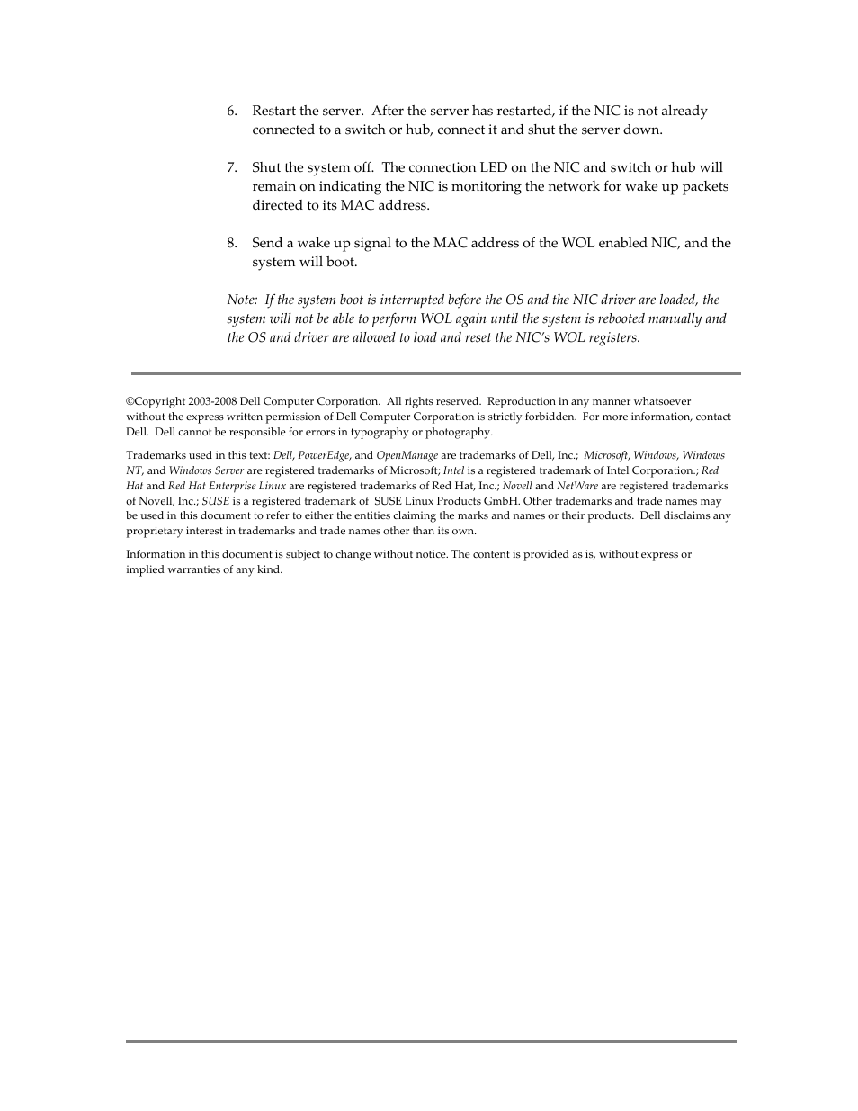Dell Broadcom NetXtreme Family of Adapters User Manual | Page 15 / 15