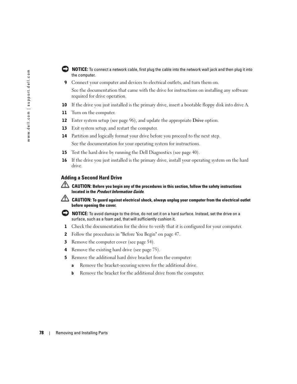 Dell Dimension 4700 User Manual | Page 78 / 126