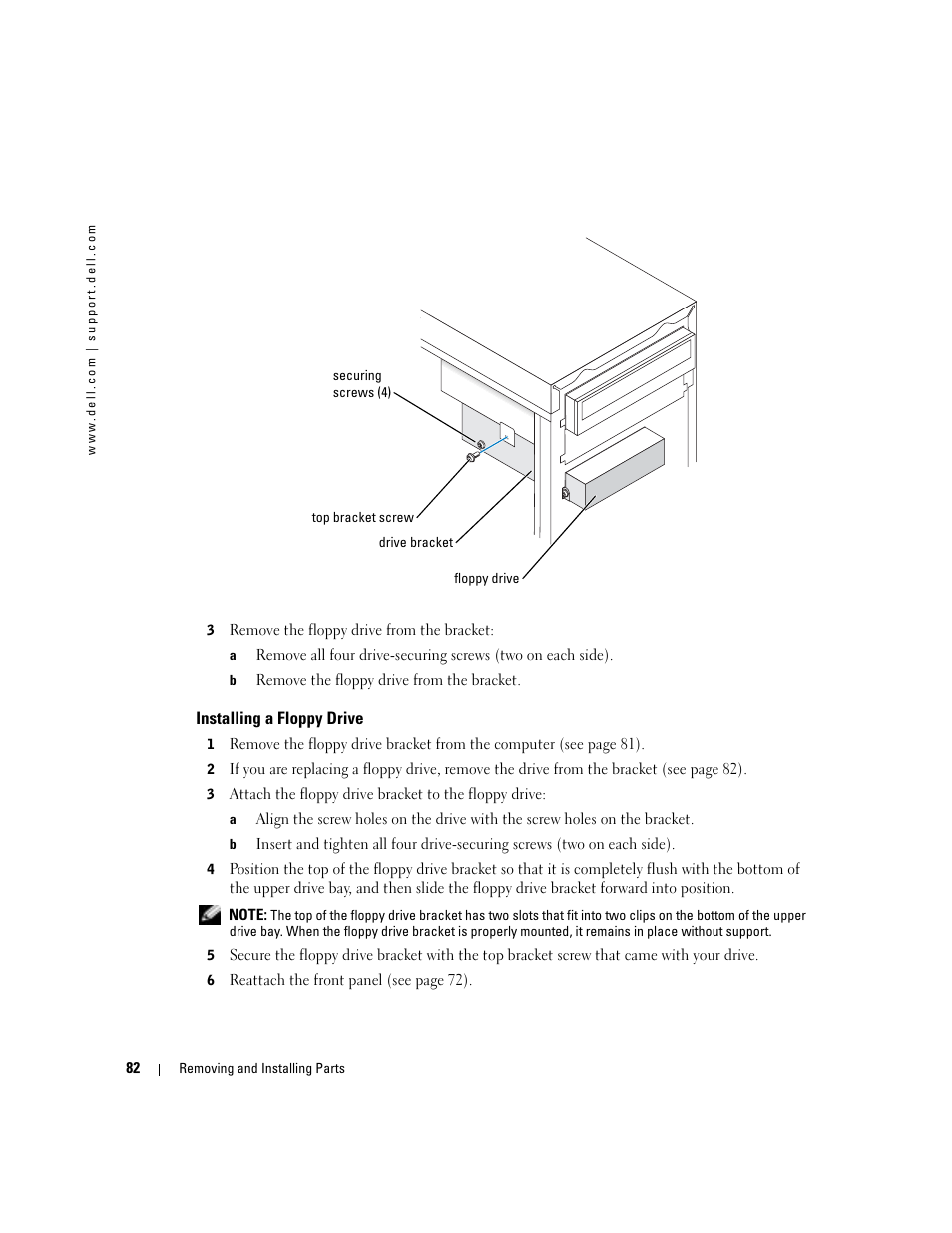 Dell Dimension 4700 User Manual | Page 82 / 126